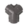 Тройник конька полукруглого