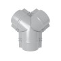 Тройник конька полукруглого